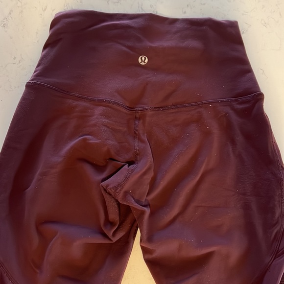 Lululemon Barre Star full length mesh leggings- size 4 - Picture 8 of 12